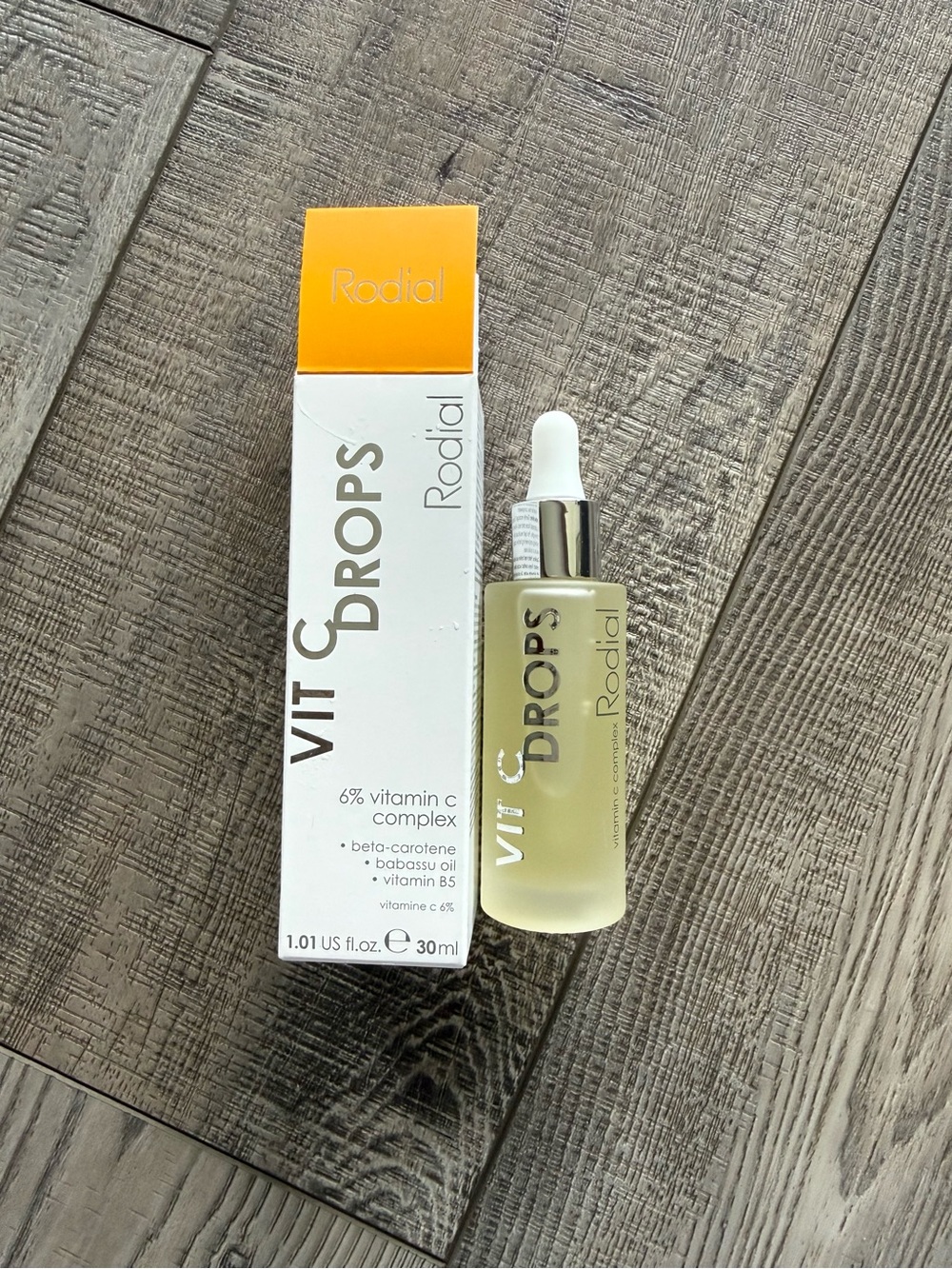 Rodial VIT DROPS Vitamin C Serum - Yellow & White Packaging